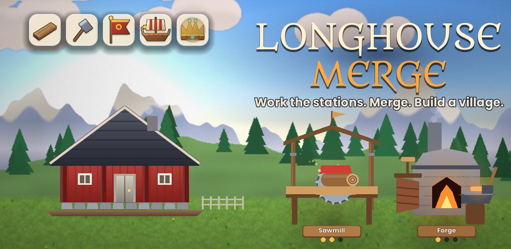Longhouse Merge: Viking Hall